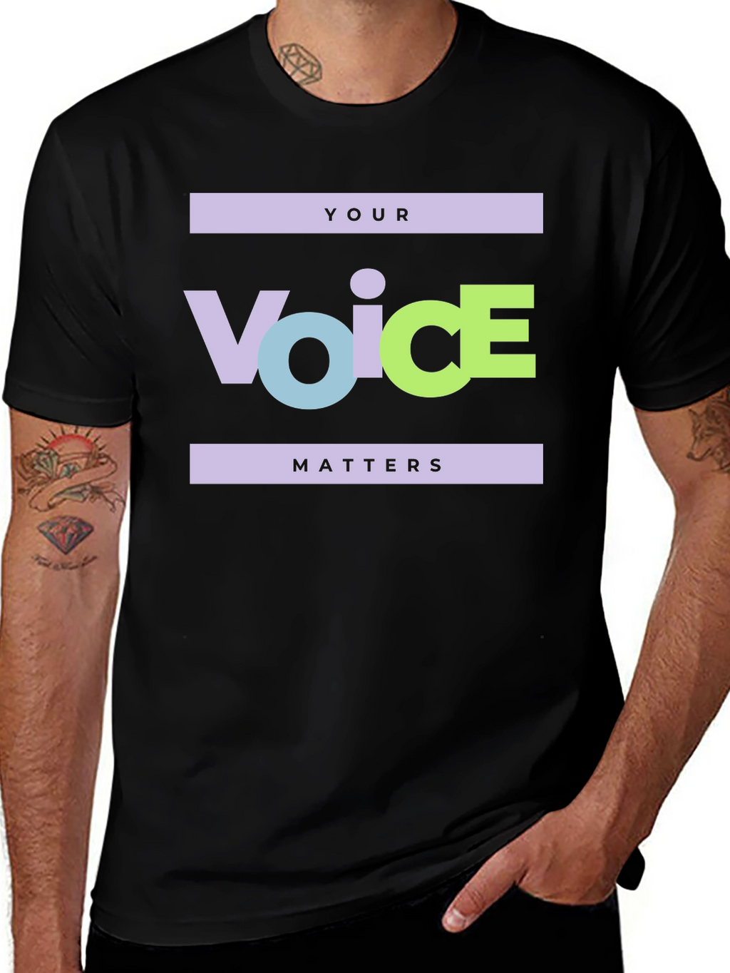 Your Voice Matters Graphic Tee