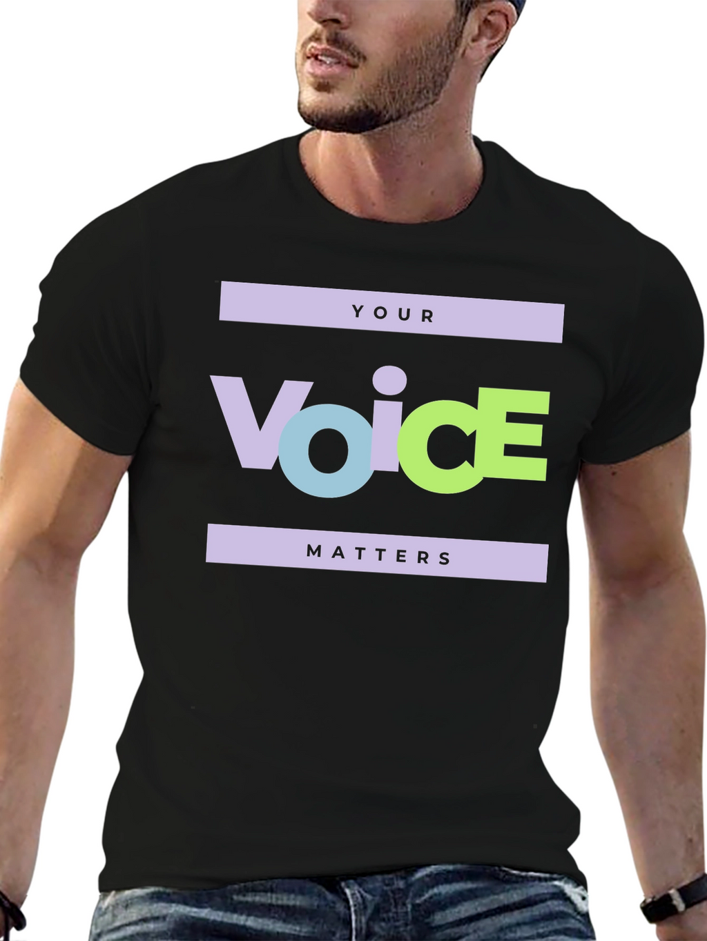 Your Voice Matters Graphic Tee