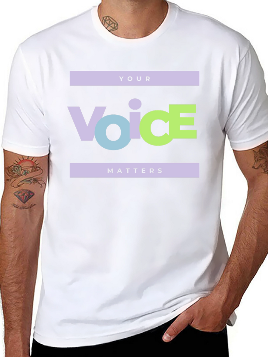 Your Voice Matters Graphic Tee