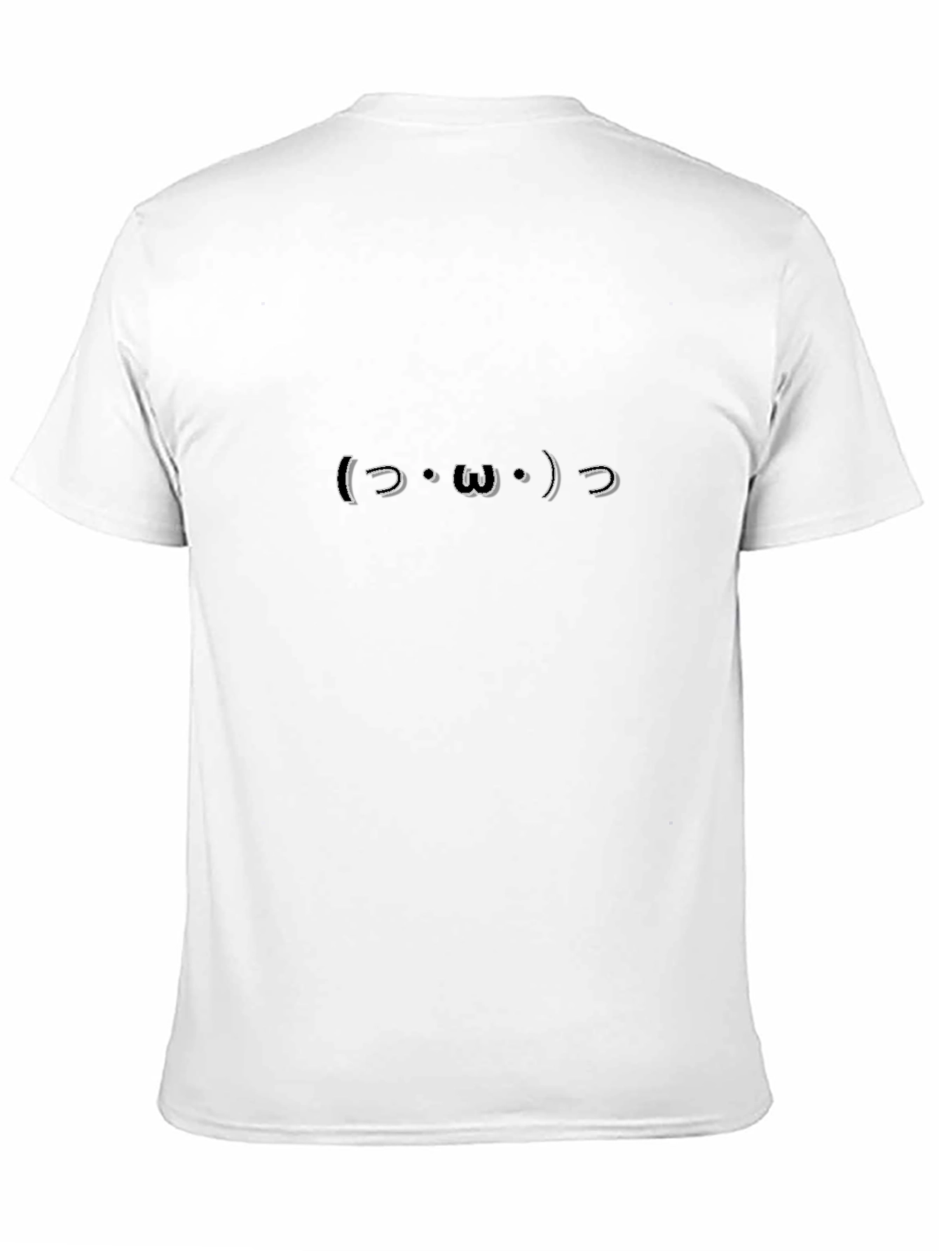 Cute OwO Face Black T-Shirt