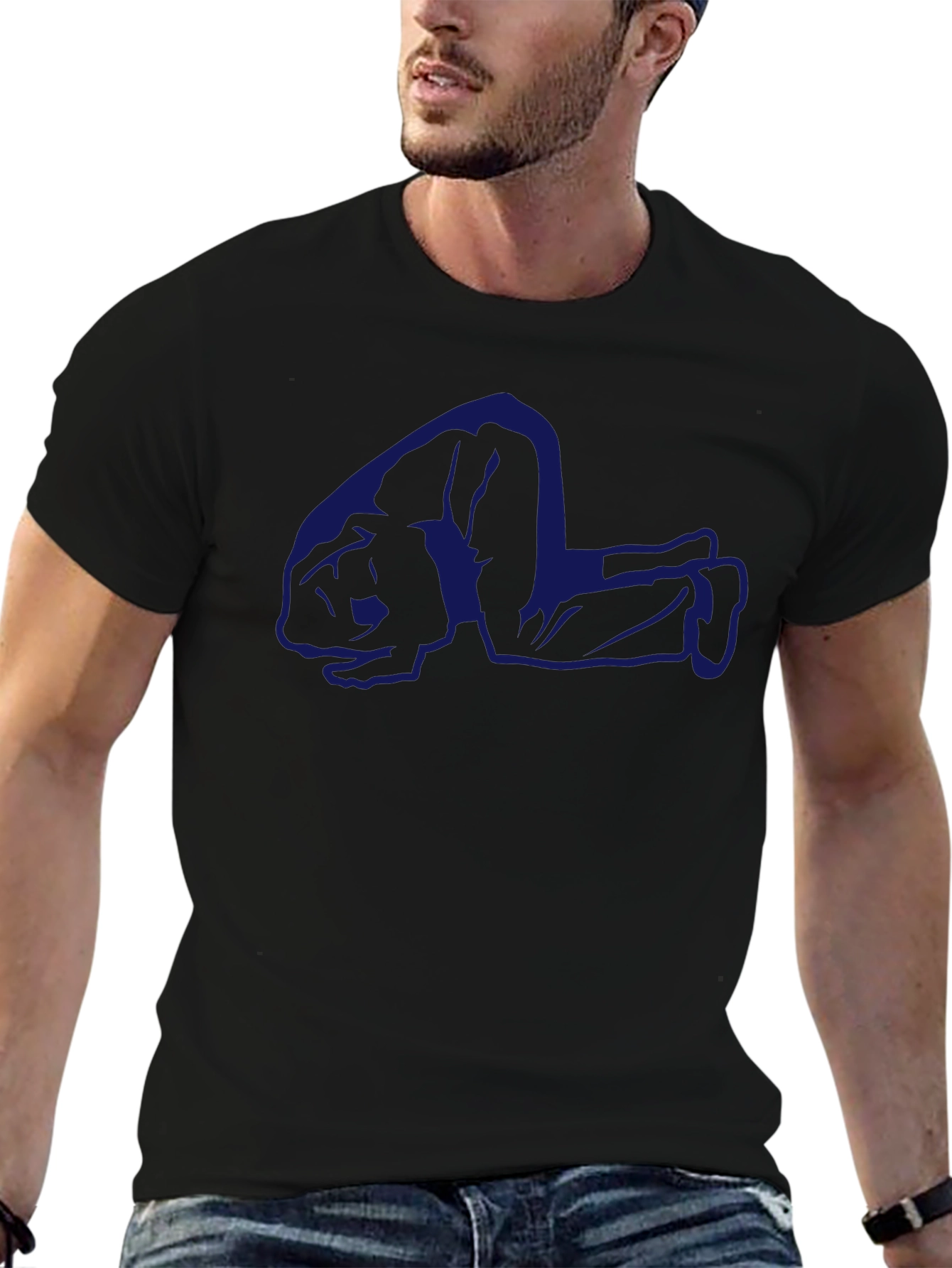 Praying Figure Graphic Tee