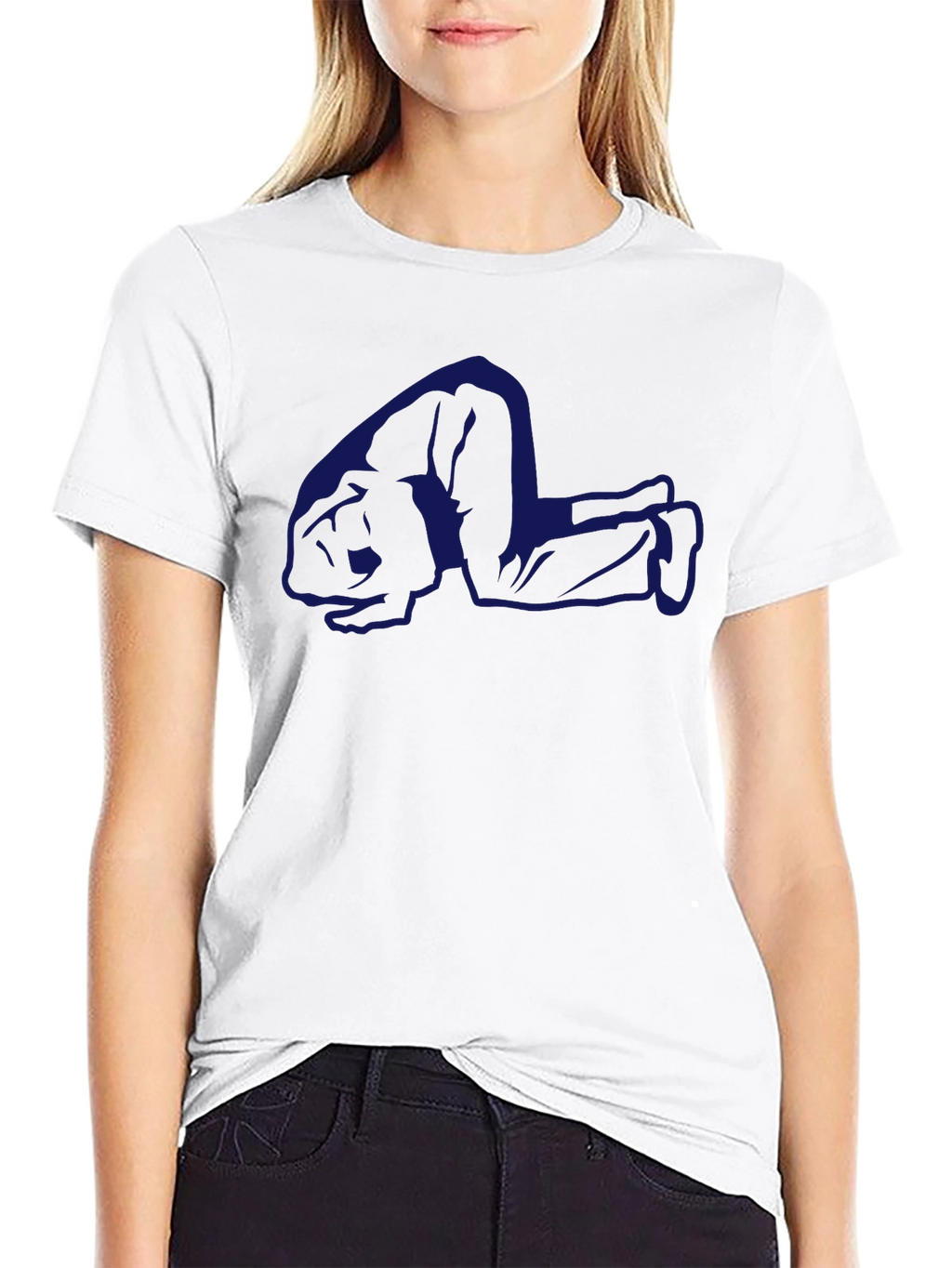Praying Figure Graphic Tee