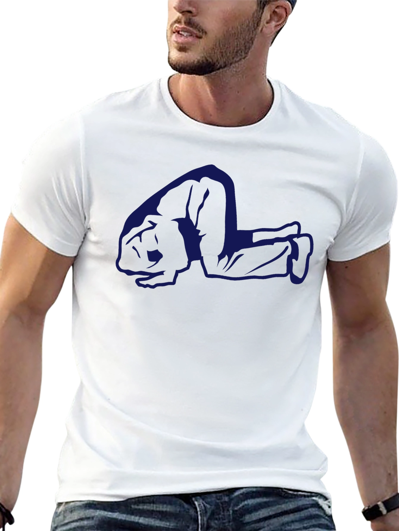 Praying Figure Graphic Tee