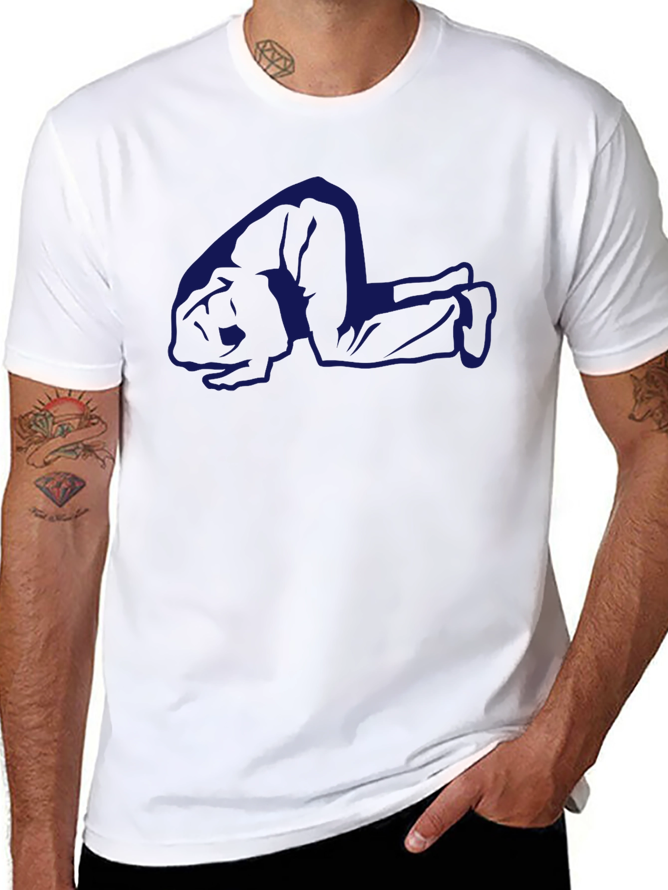 Praying Figure Graphic Tee