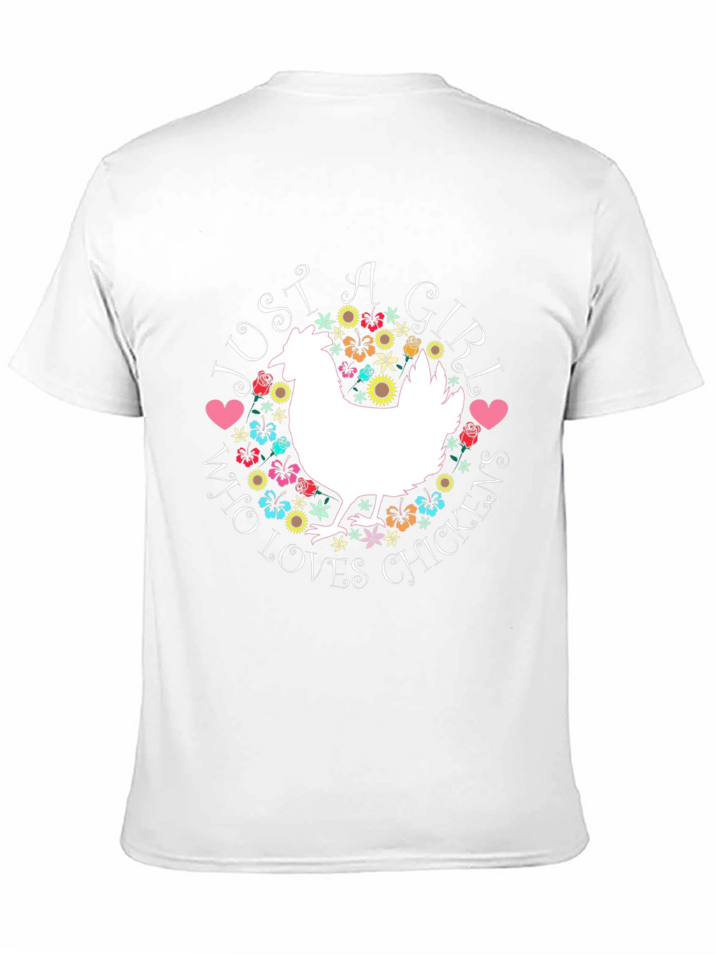 Just A Girl Who Loves Chickens T-Shirt