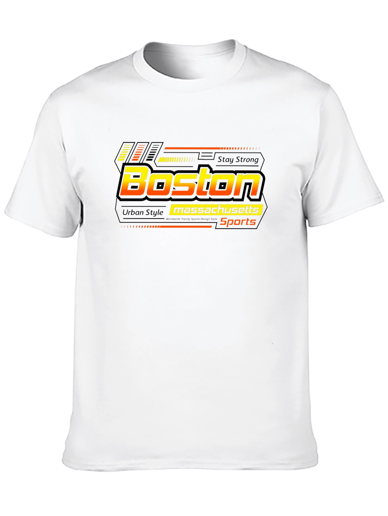 Boston Massachusetts Sports Graphic T-Shirt
