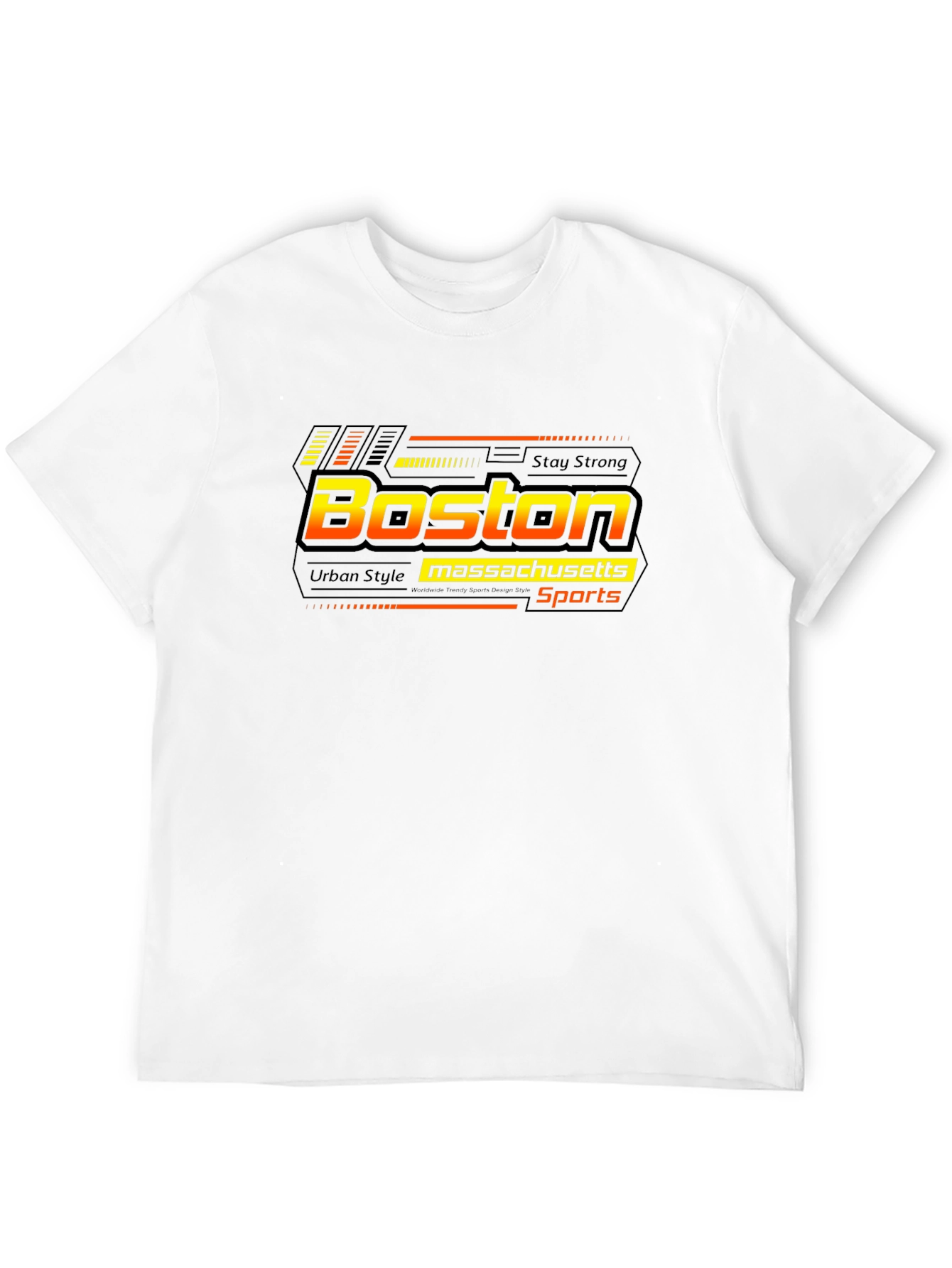 Boston Massachusetts Sports Graphic T-Shirt