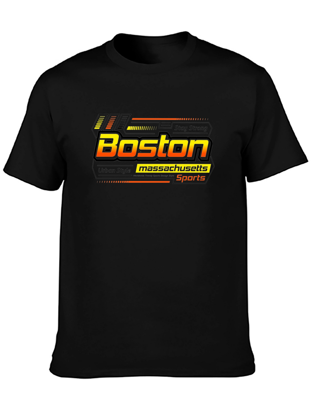 Boston Massachusetts Sports Graphic T-Shirt