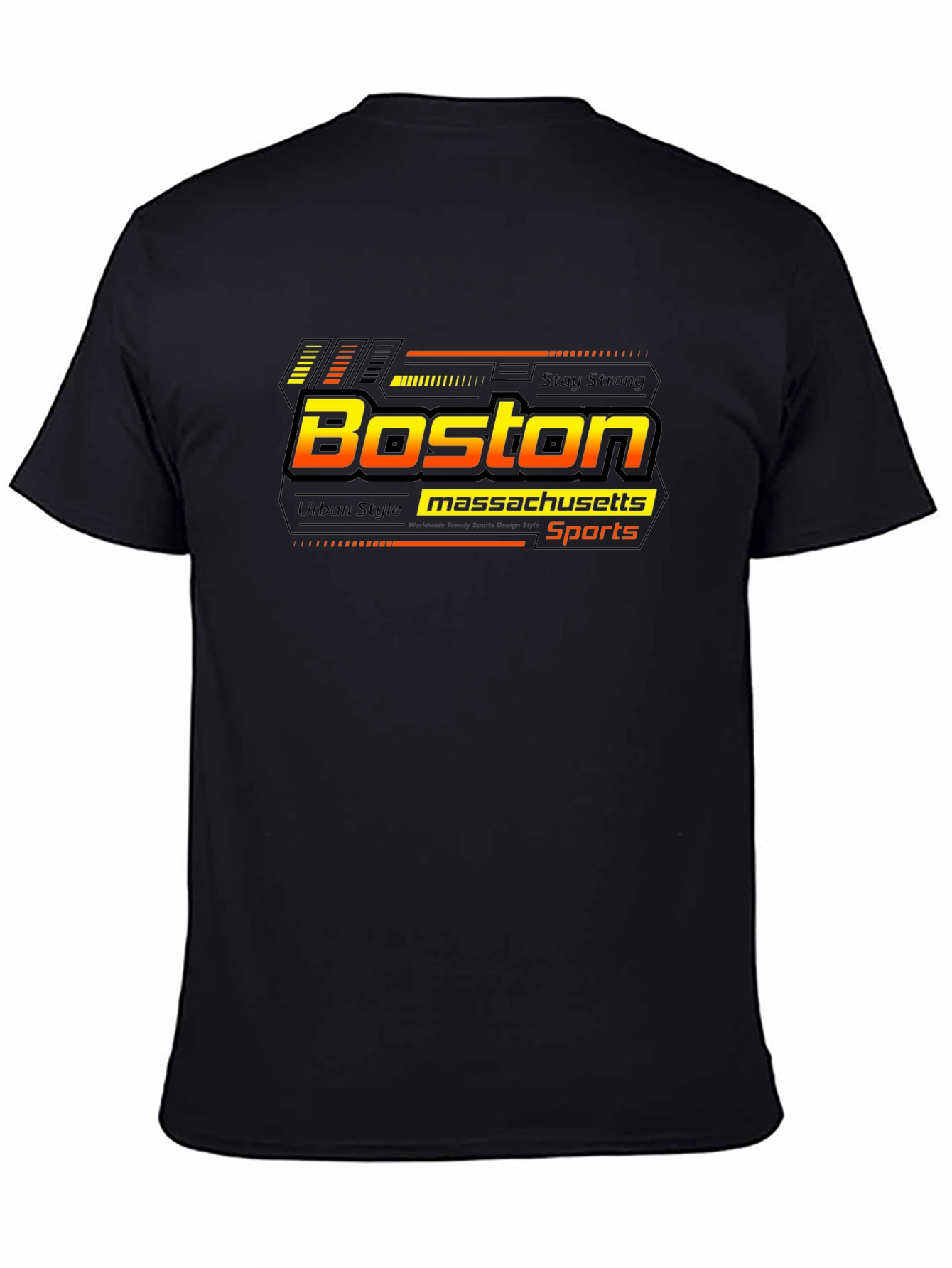 Boston Massachusetts Sports Graphic T-Shirt
