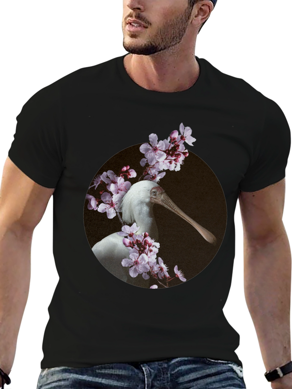 Bird and Blossom Graphic Tee