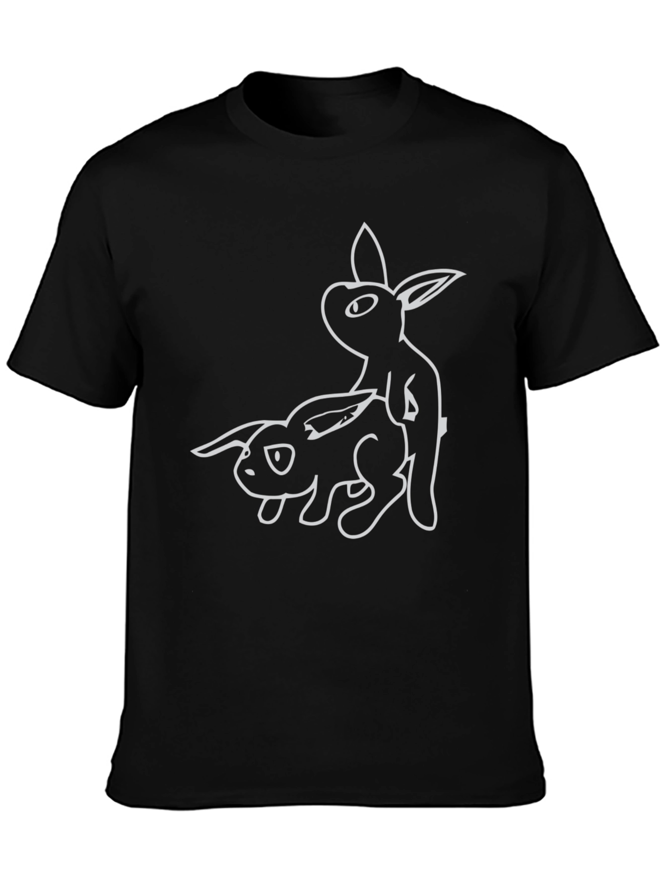 Humorous Bunny Graphic T-Shirt