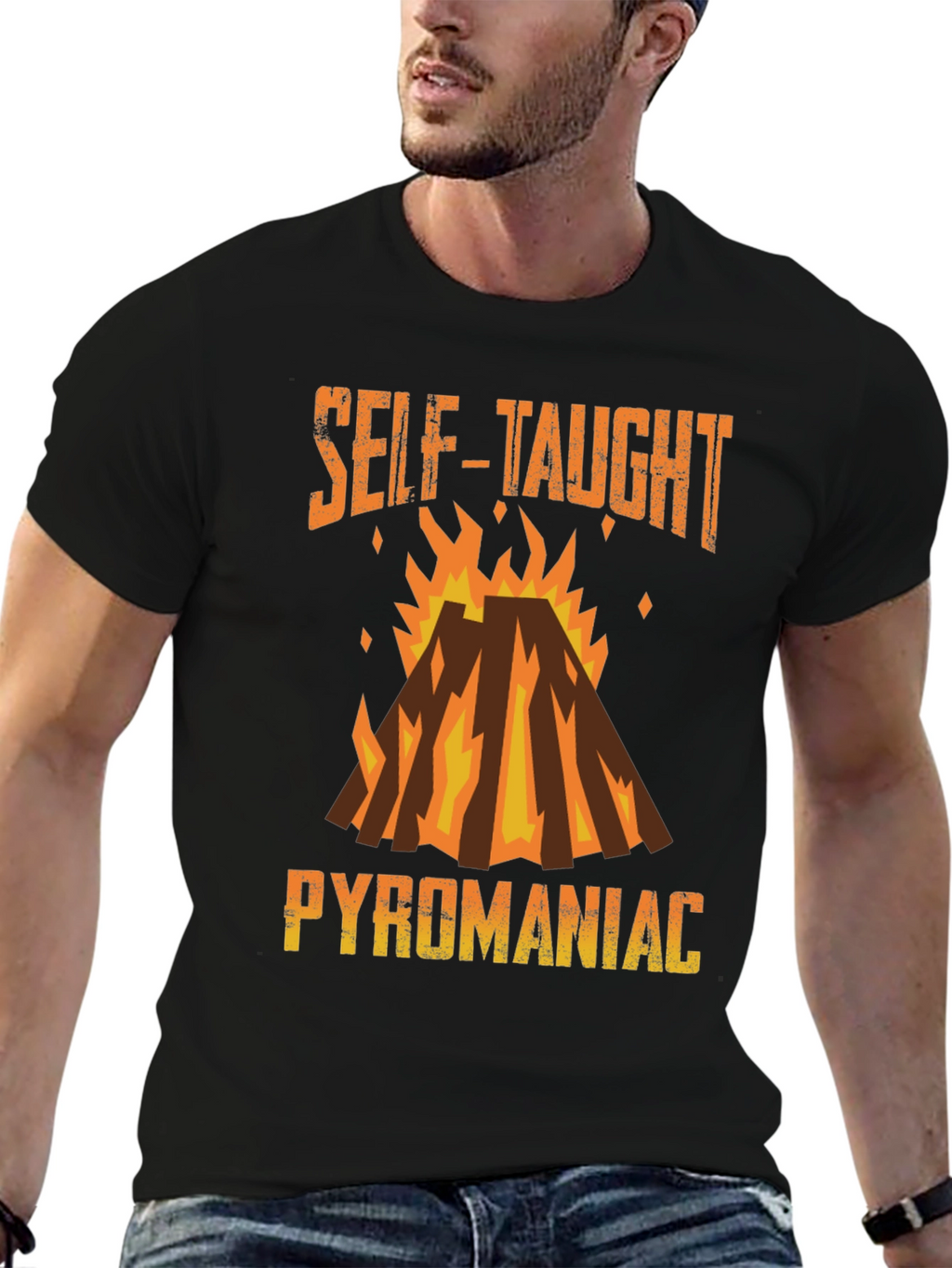 Self-Taught Pyromaniac Graphic Tee