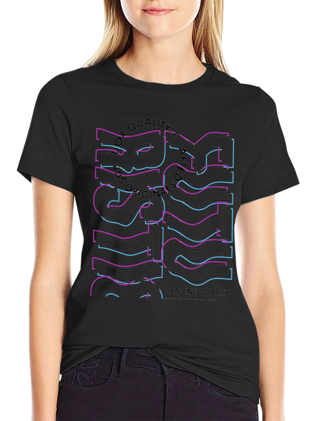 Trendy Graphic Tee - Risk Design