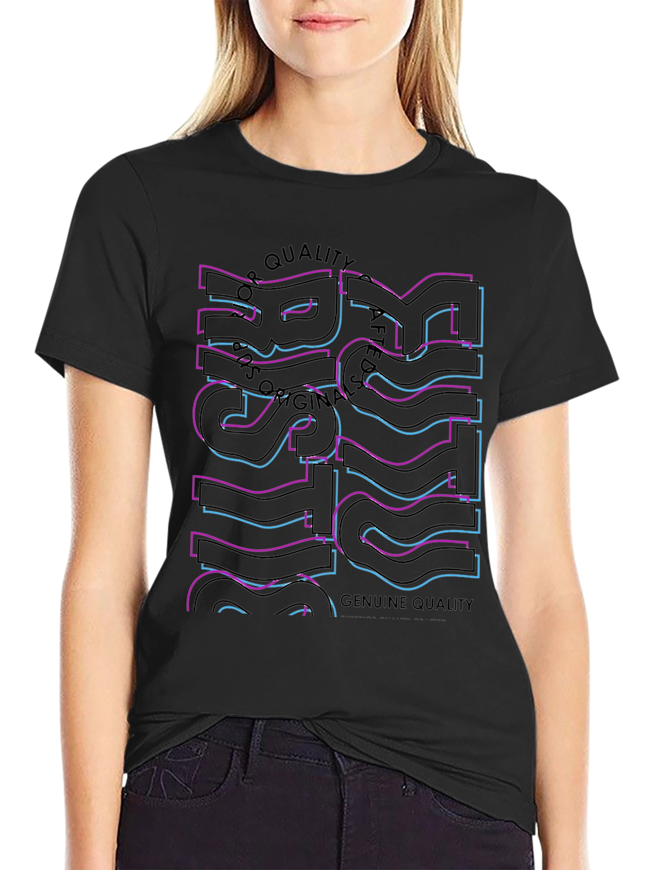 Trendy Graphic Tee - Risk Design