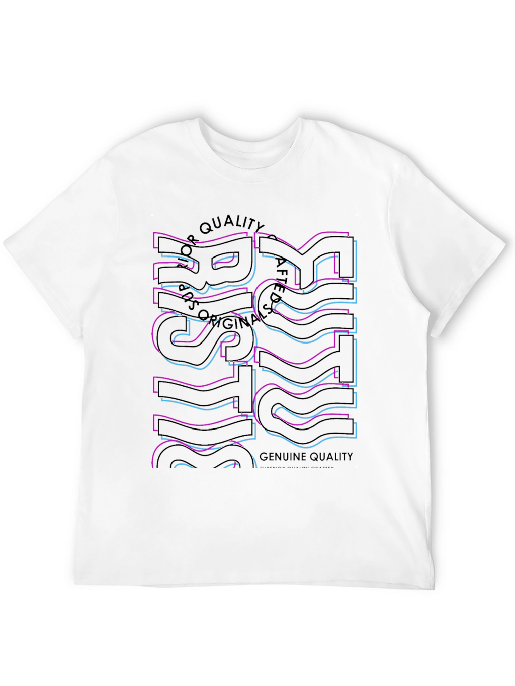 Trendy Graphic Tee - Risk Design