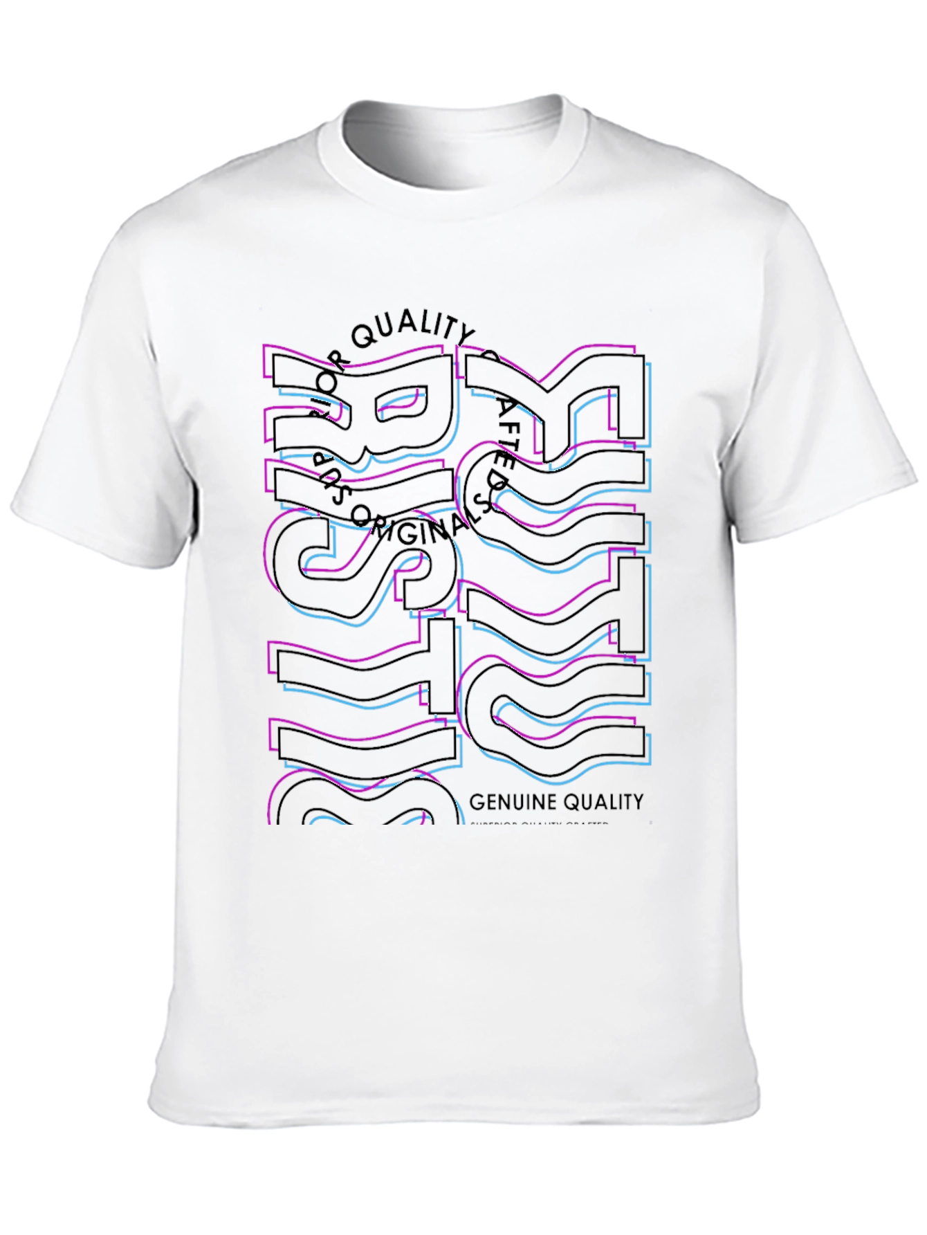 Trendy Graphic Tee - Risk Design