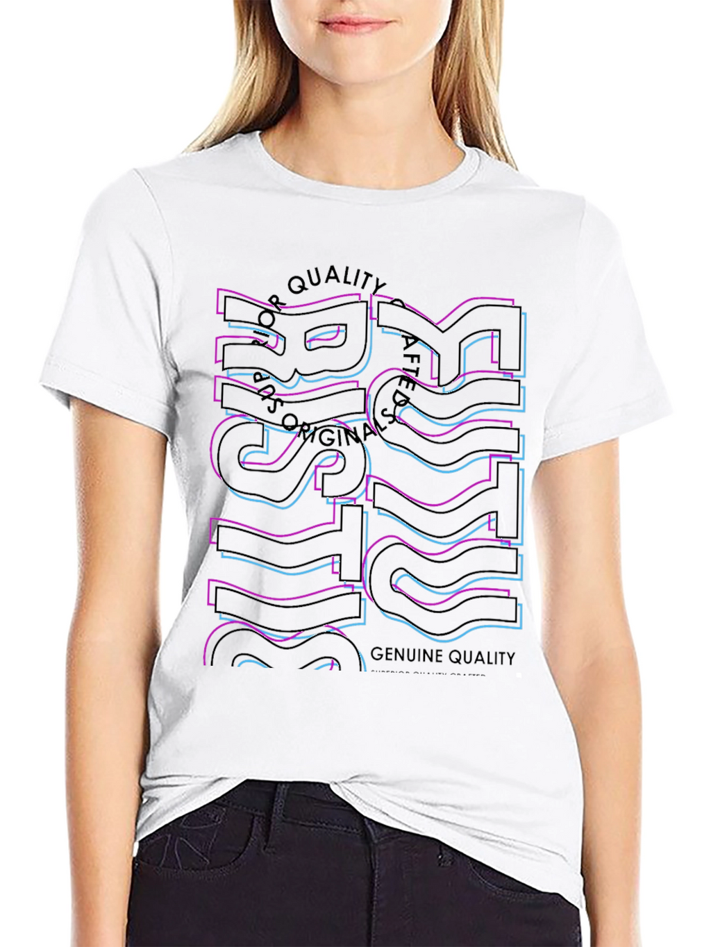Trendy Graphic Tee - Risk Design