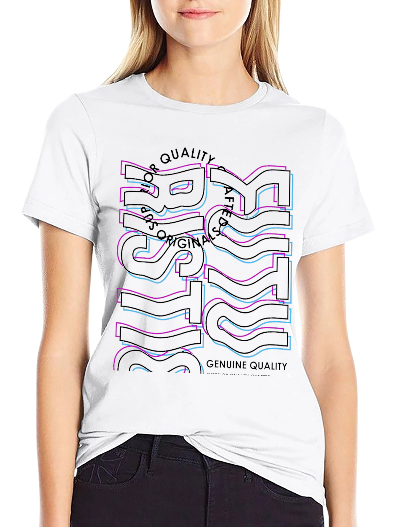 Trendy Graphic Tee - Risk Design