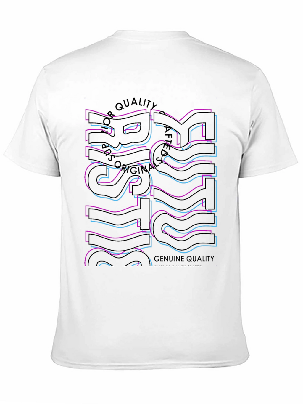 Trendy Graphic Tee - Risk Design
