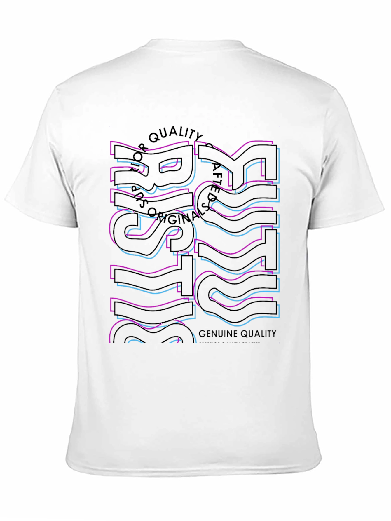 Trendy Graphic Tee - Risk Design