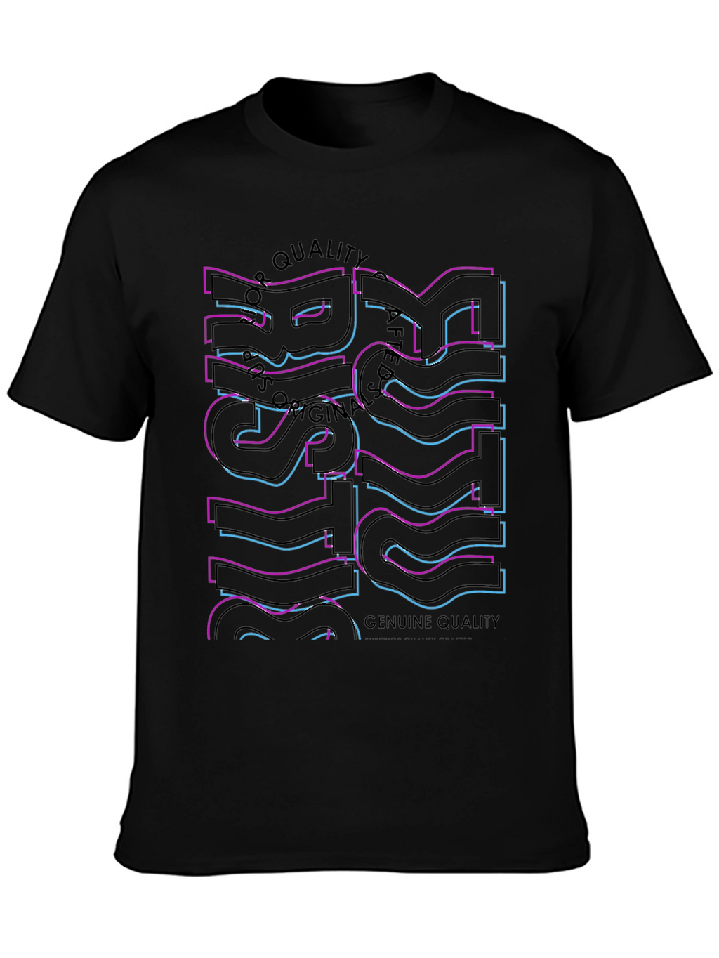 Trendy Graphic Tee - Risk Design