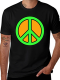 Peace Sign Graphic T-Shirt