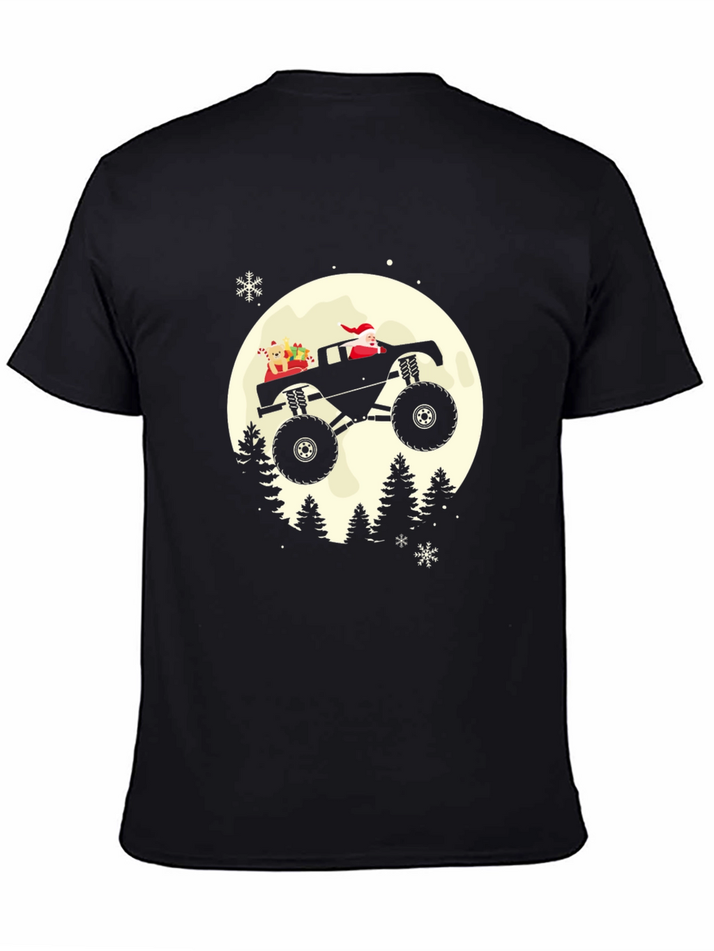 Santa Monster Truck T-Shirt - Holiday Cheer