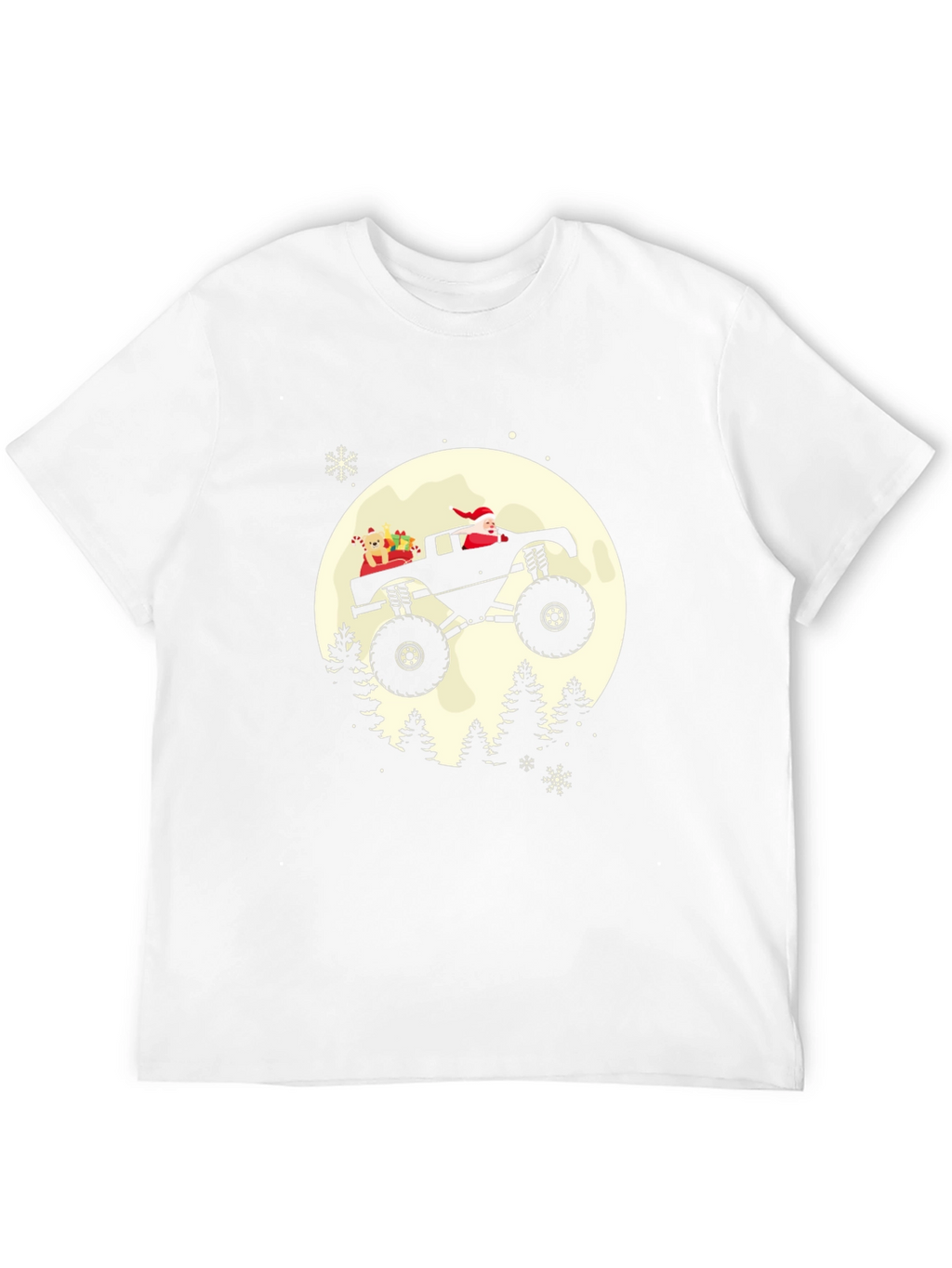 Santa Monster Truck T-Shirt - Holiday Cheer
