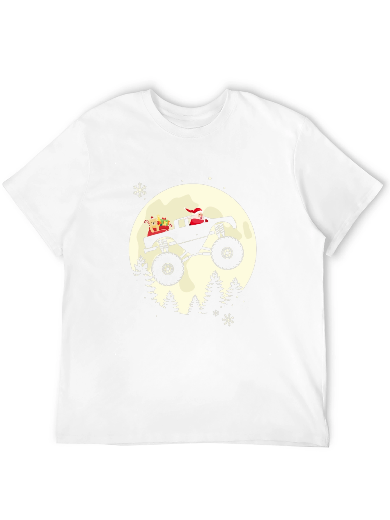 Santa Monster Truck T-Shirt - Holiday Cheer