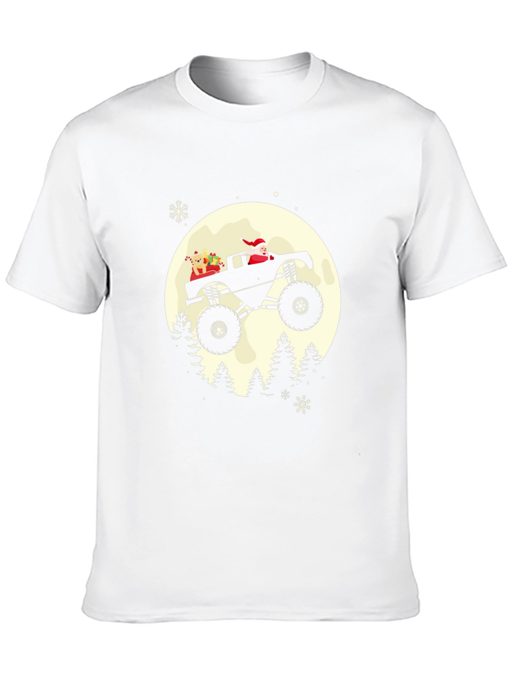 Santa Monster Truck T-Shirt - Holiday Cheer