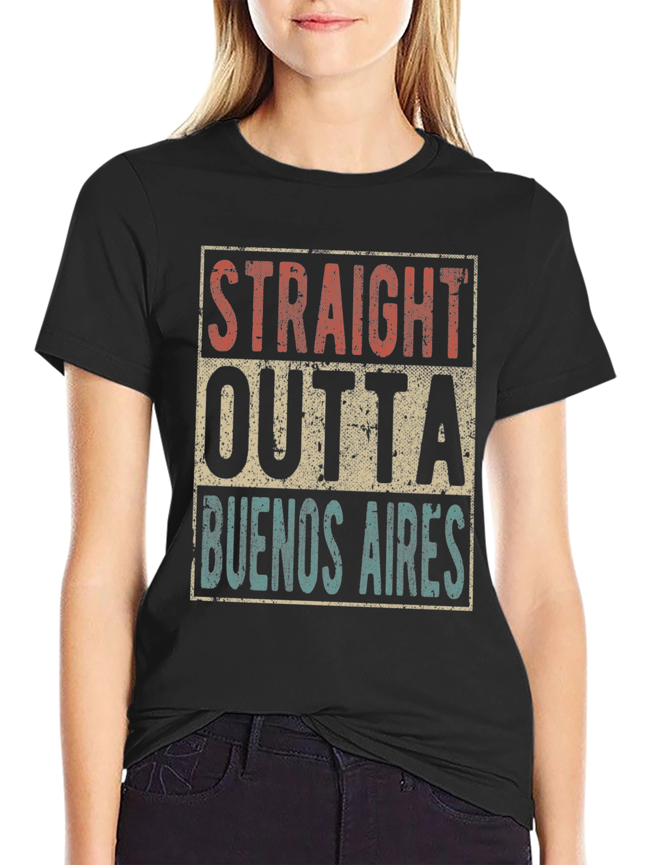Straight Outta Buenos Aires Graphic Tee