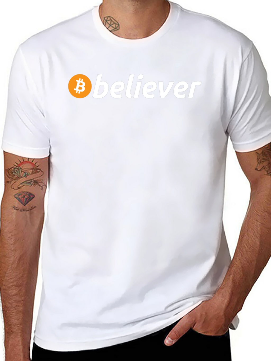 Bitcoin Believer T-Shirt - Crypto Enthusiast Tee