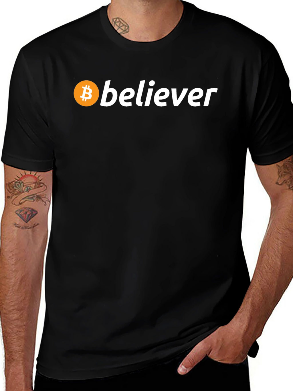Bitcoin Believer T-Shirt - Crypto Enthusiast Tee