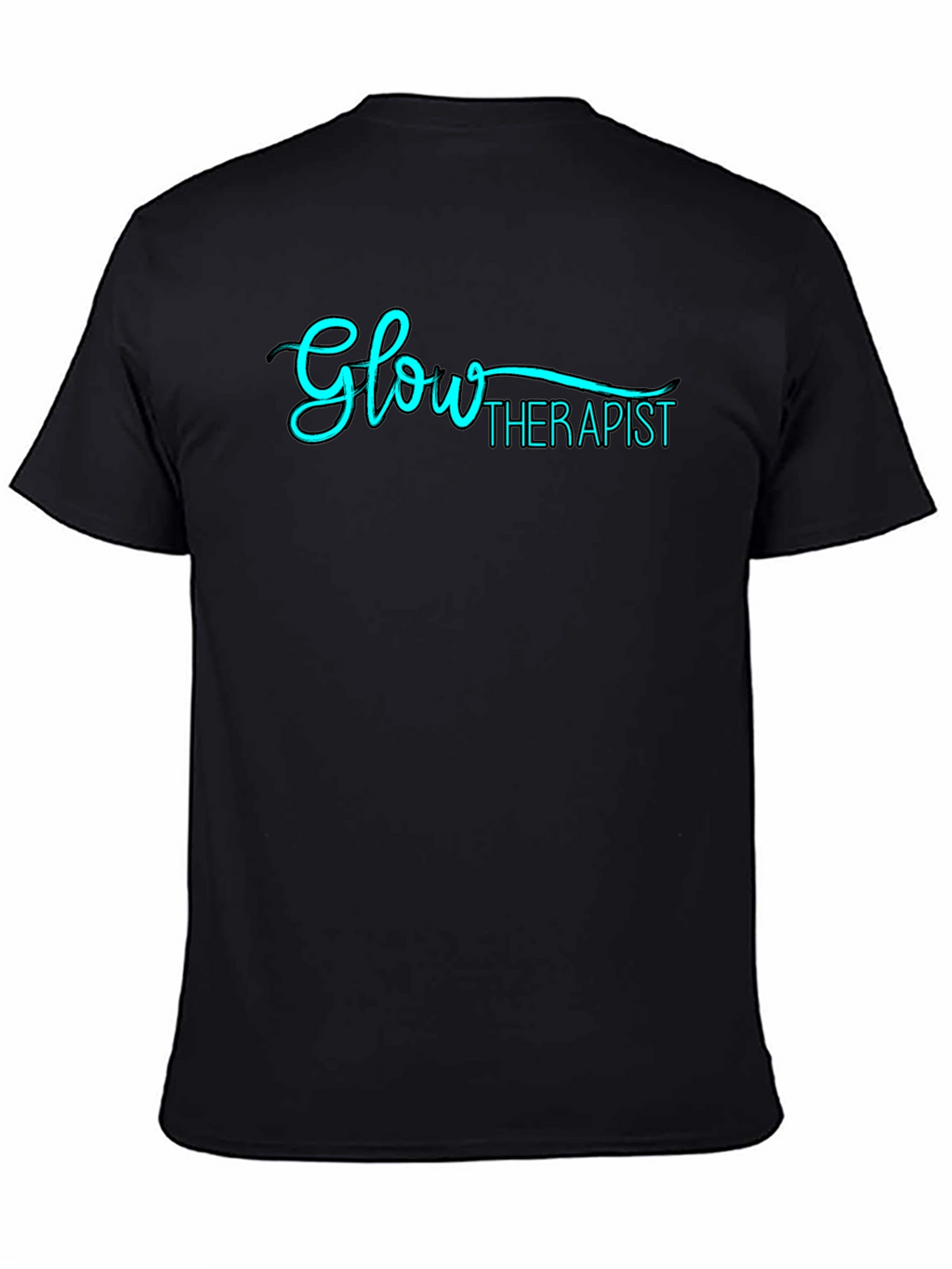 Glow Therapist Graphic Tee - Black