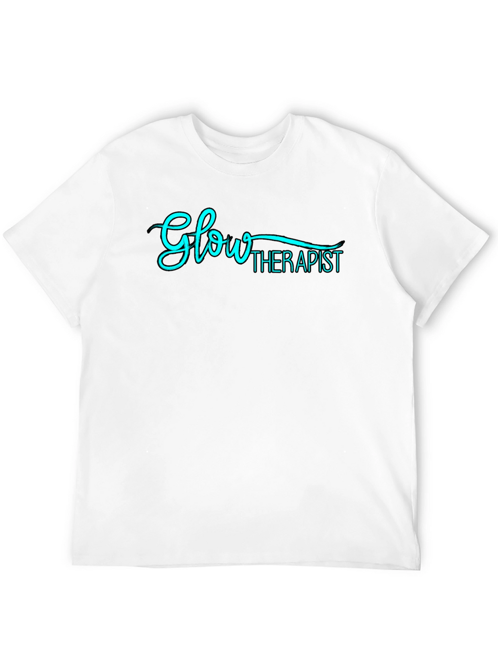 Glow Therapist Graphic Tee - Black