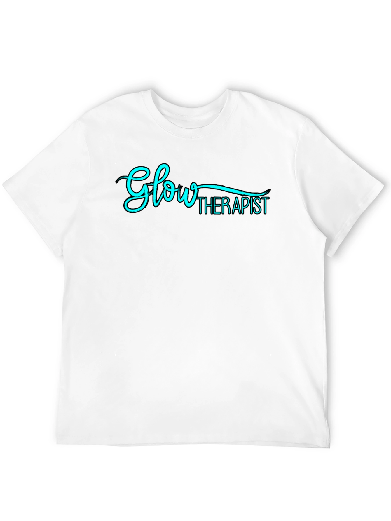 Glow Therapist Graphic Tee - Black
