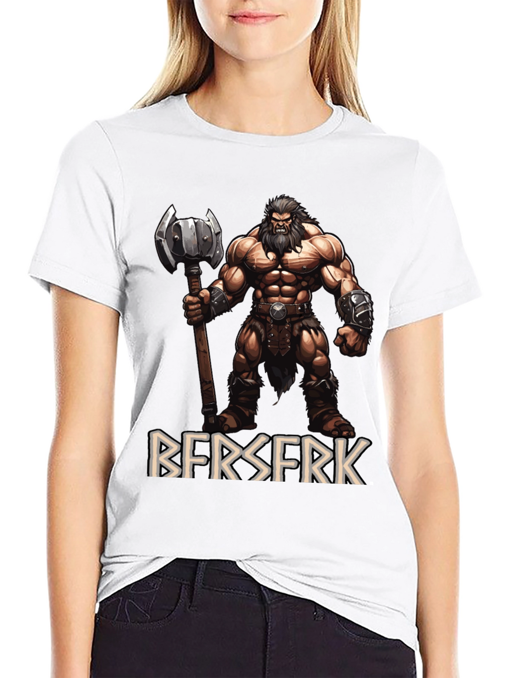 Berserker Graphic Tee - Viking Warrior T-Shirt