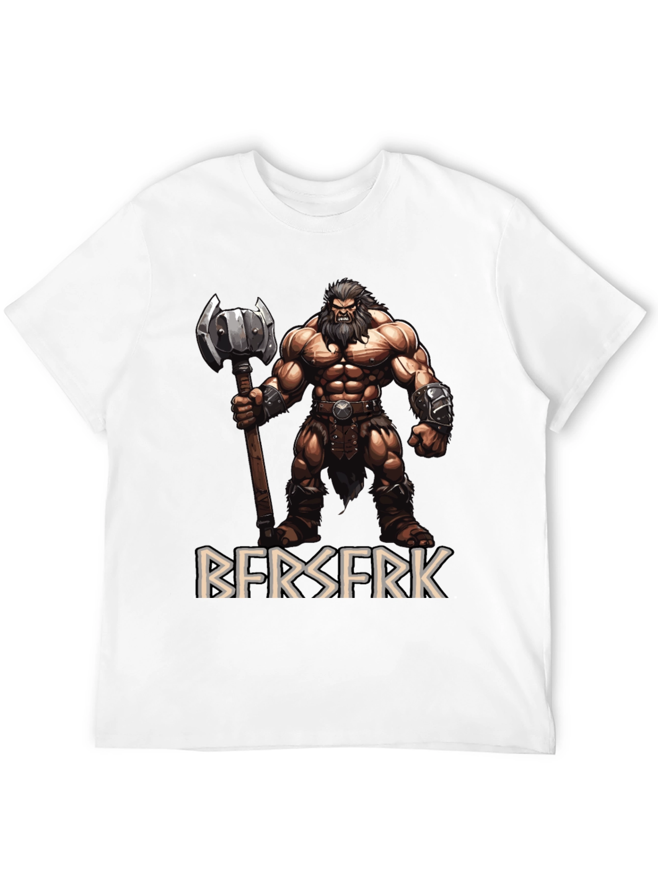 Berserker Graphic Tee - Viking Warrior T-Shirt