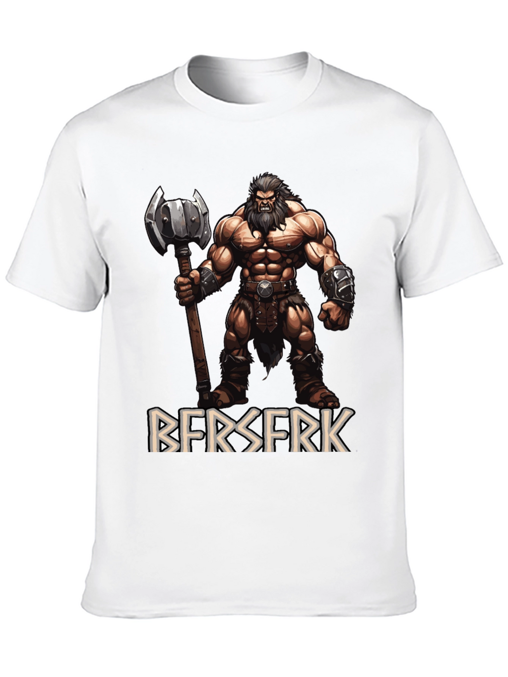 Berserker Graphic Tee - Viking Warrior T-Shirt
