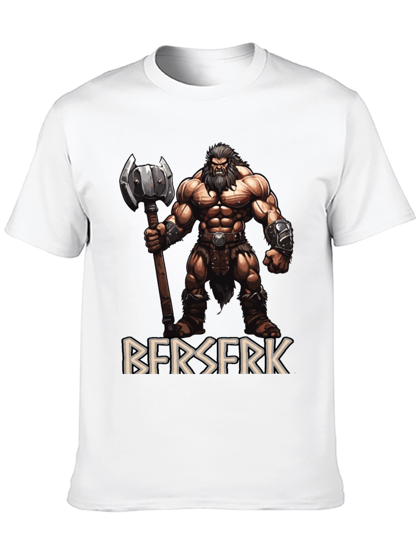 Berserker Graphic Tee - Viking Warrior T-Shirt