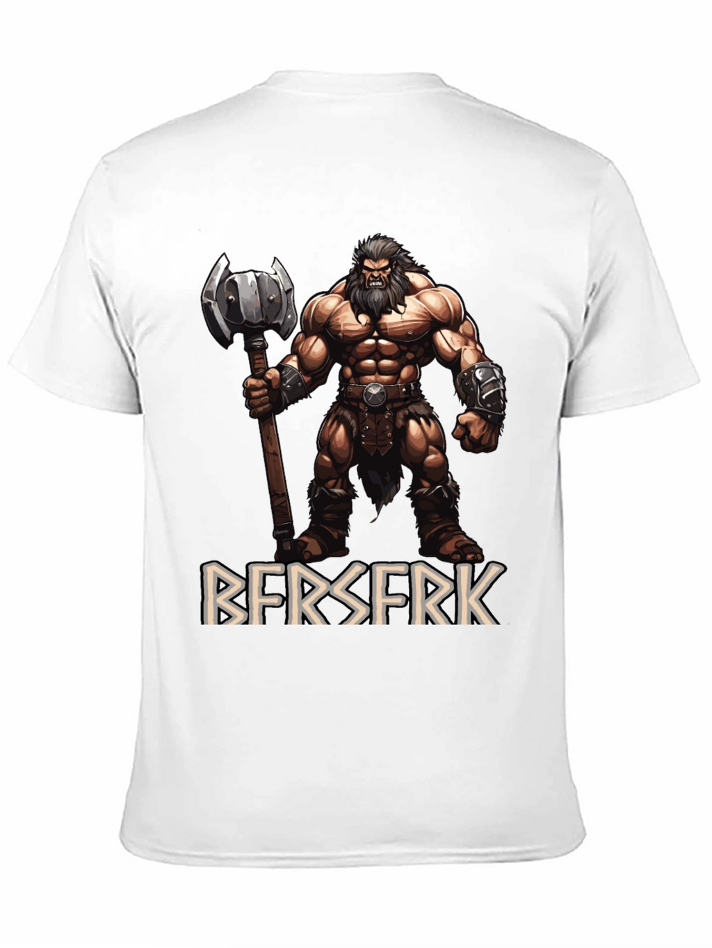 Berserker Graphic Tee - Viking Warrior T-Shirt