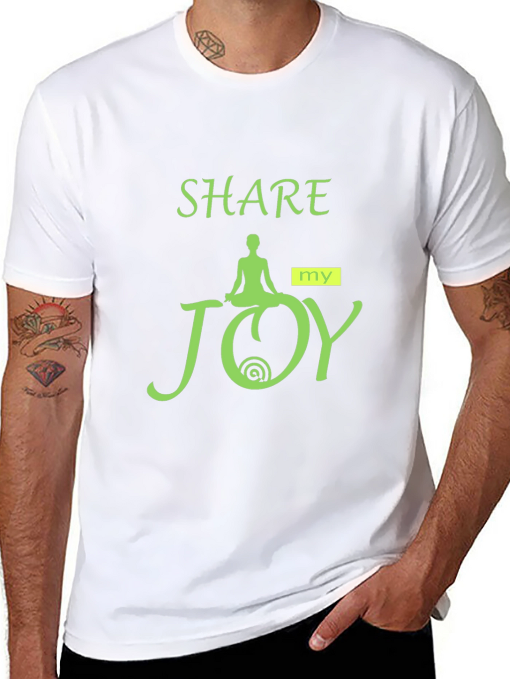 Share My Joy Yoga T-Shirt