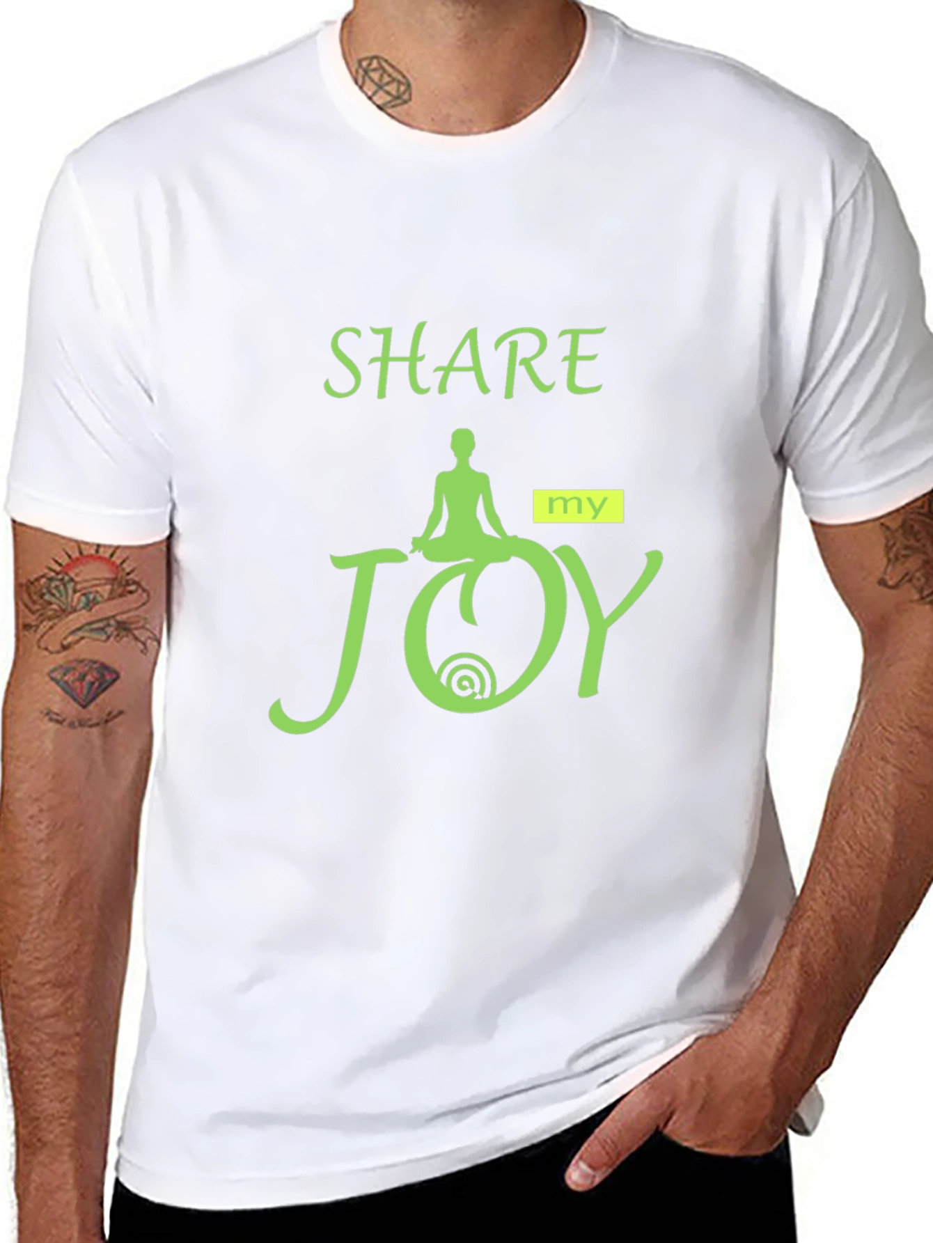 Share My Joy Yoga T-Shirt