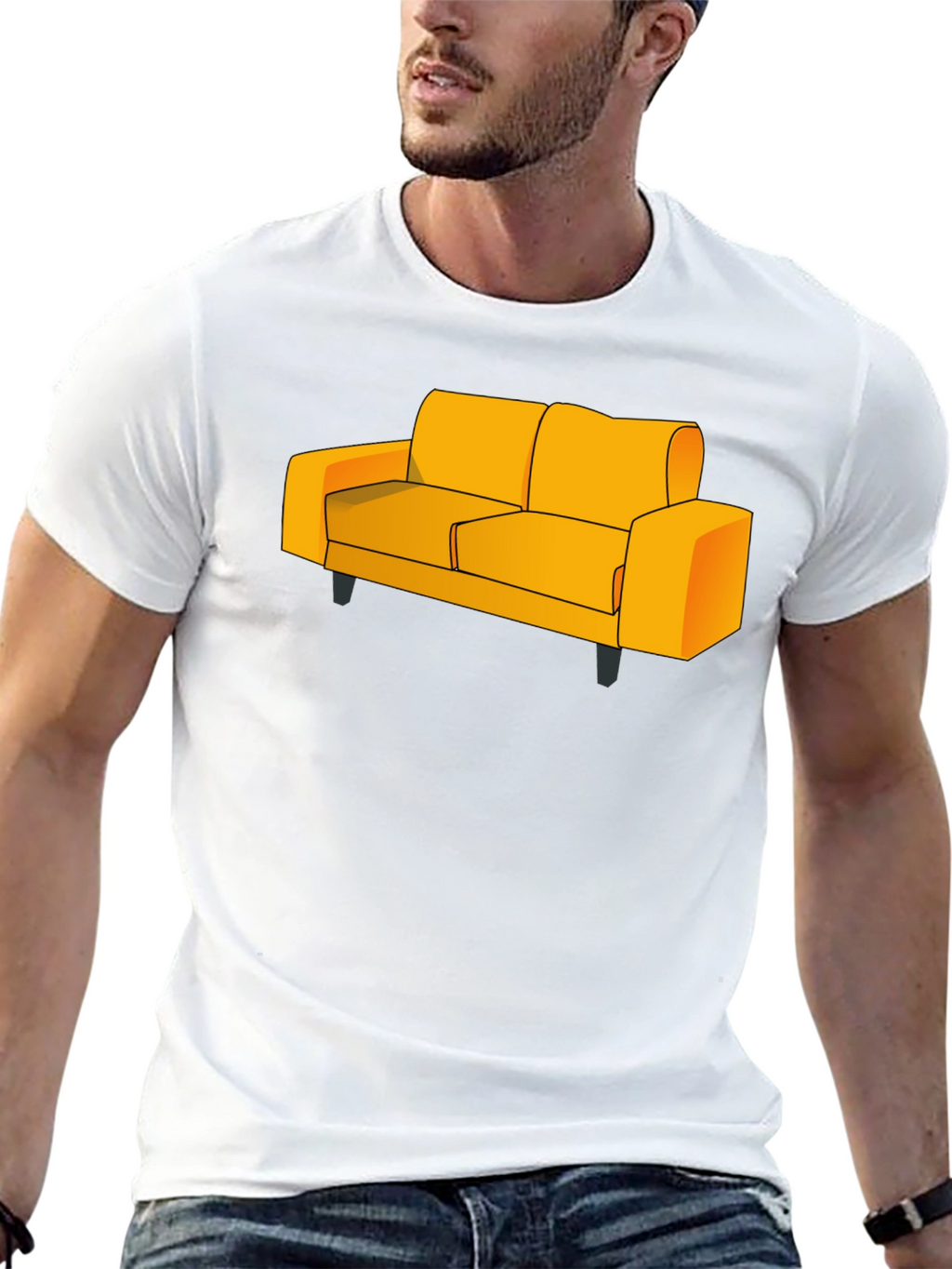 Friends Couch T-Shirt - Central Perk Inspired Tee