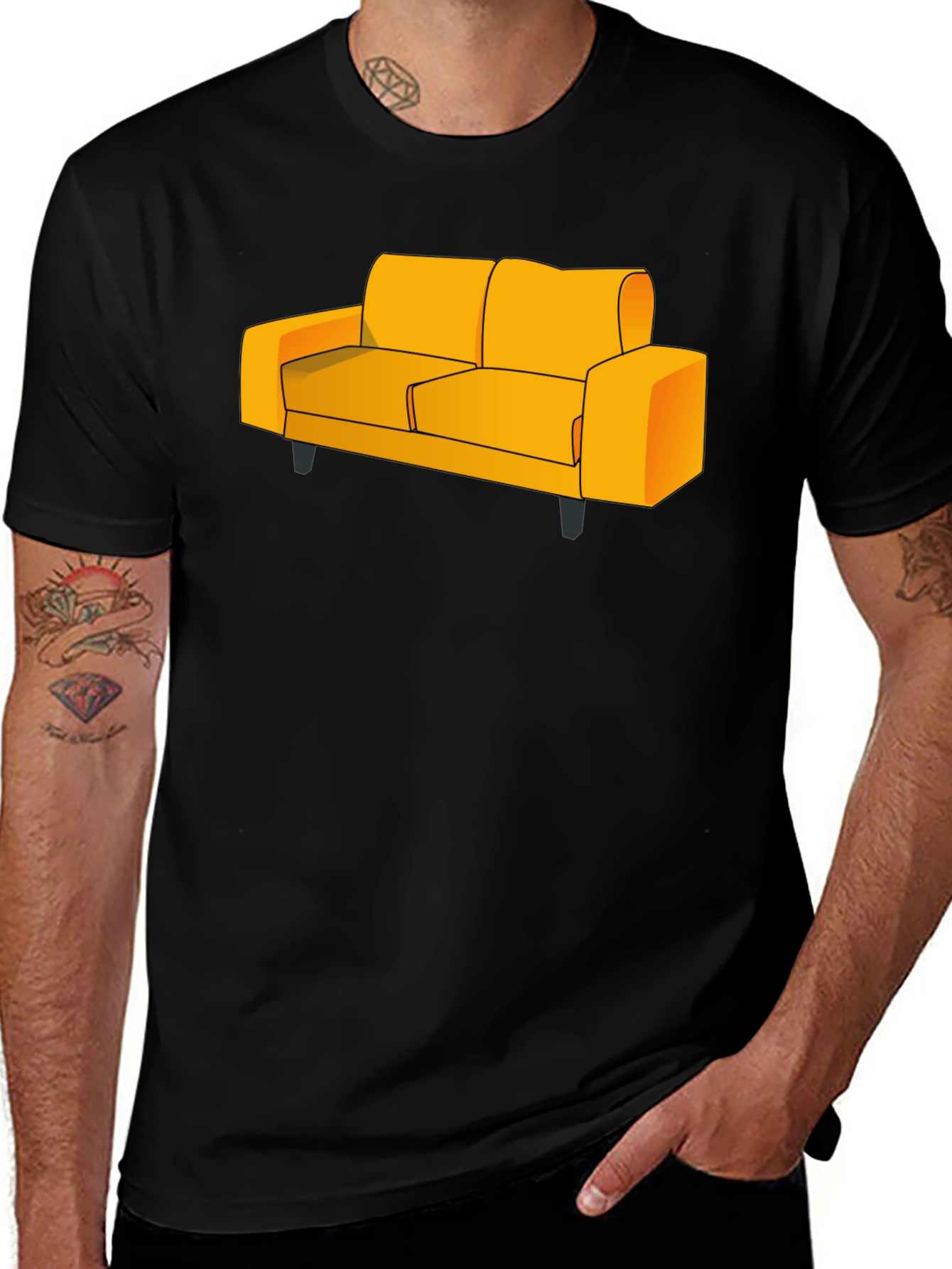 Friends Couch T-Shirt - Central Perk Inspired Tee