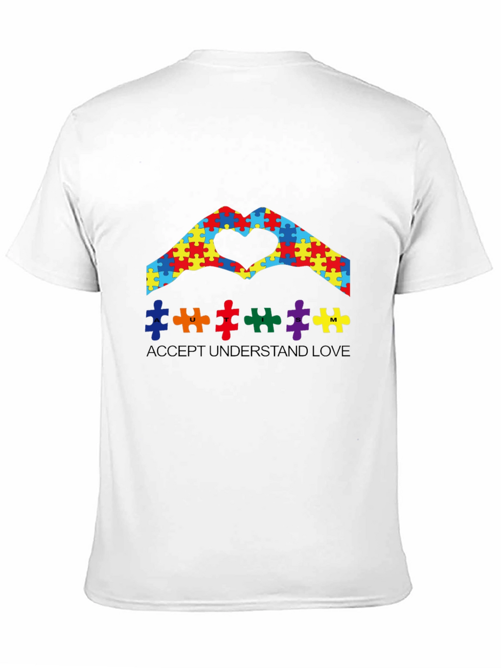 Autism Awareness Puzzle Heart T-Shirt
