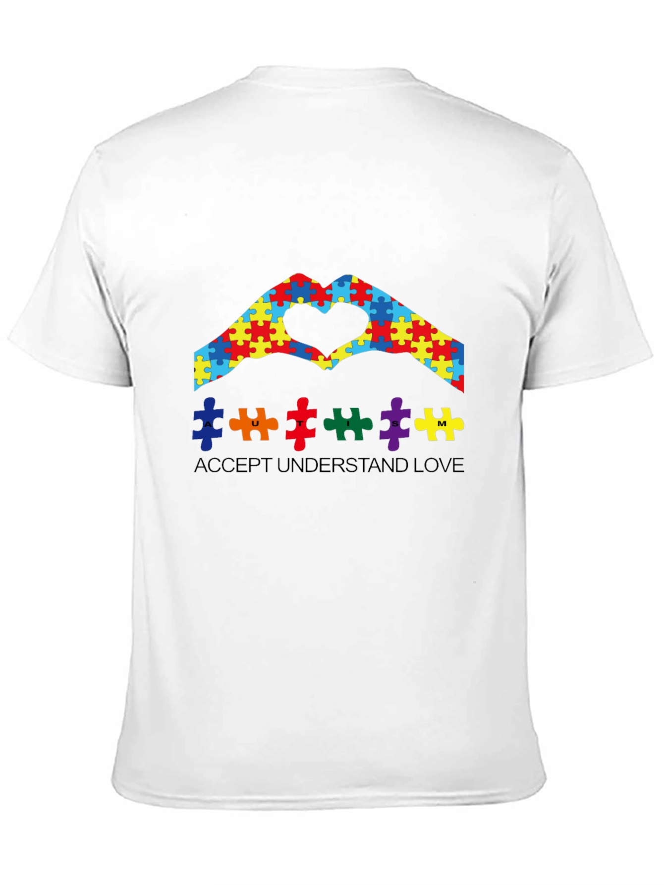 Autism Awareness Puzzle Heart T-Shirt