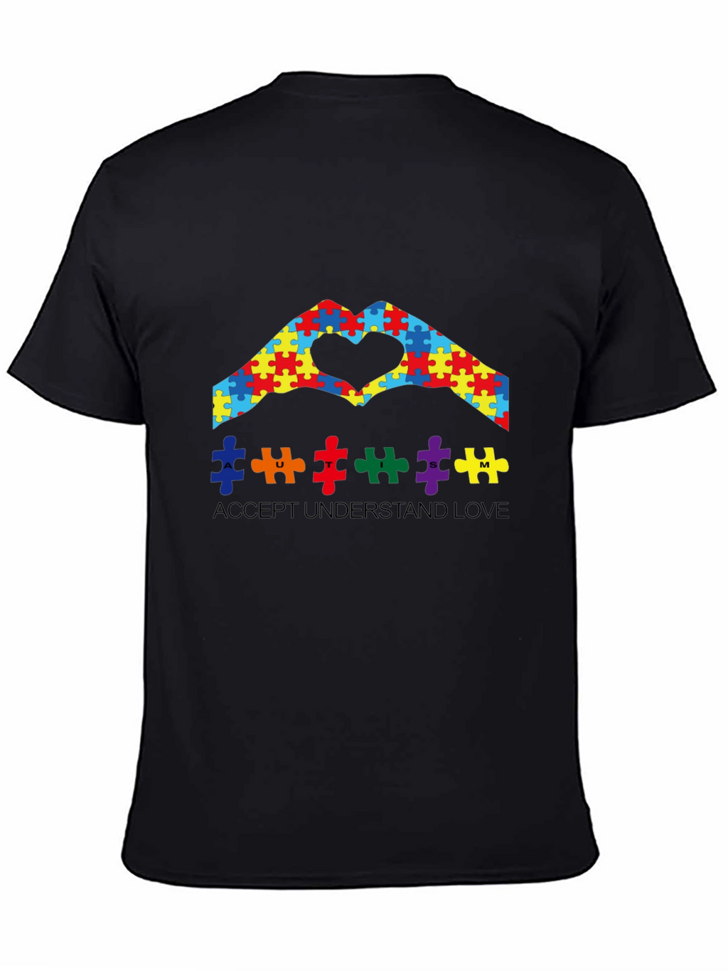 Autism Awareness Puzzle Heart T-Shirt