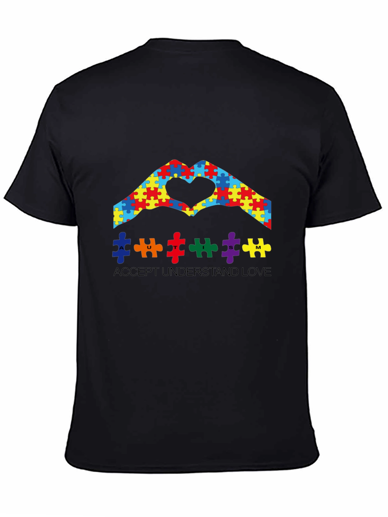 Autism Awareness Puzzle Heart T-Shirt