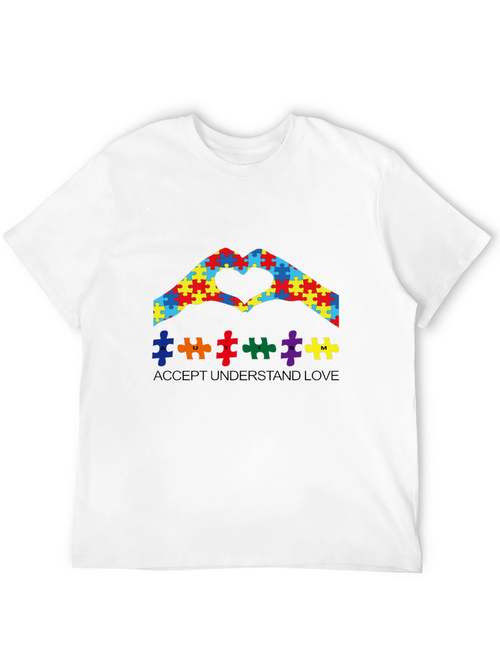 Autism Awareness Puzzle Heart T-Shirt